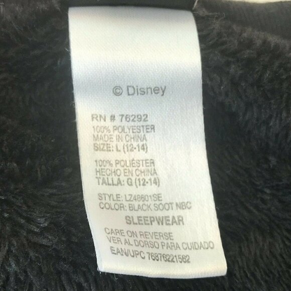 Disney Nightmare Before Christmas Fleece Pajama PJ Top Large Jack Skellington - Picture 7 of 9